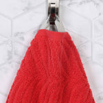 Chevron Zero Twist Solid and Jacquard Soft Cotton 12 Piece Towel Set - Towel Set by Superior Brand