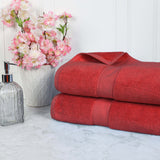 Egyptian Cotton Bath Towels - Plush Bath Sheet Set of 2 - Egyptian Cotton Bath Sheet by Superior Brand