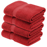 Egyptian Cotton Bath Towel Set 4-Piece - Madison - Egyptian Cotton Bath Towel by Superior Brand