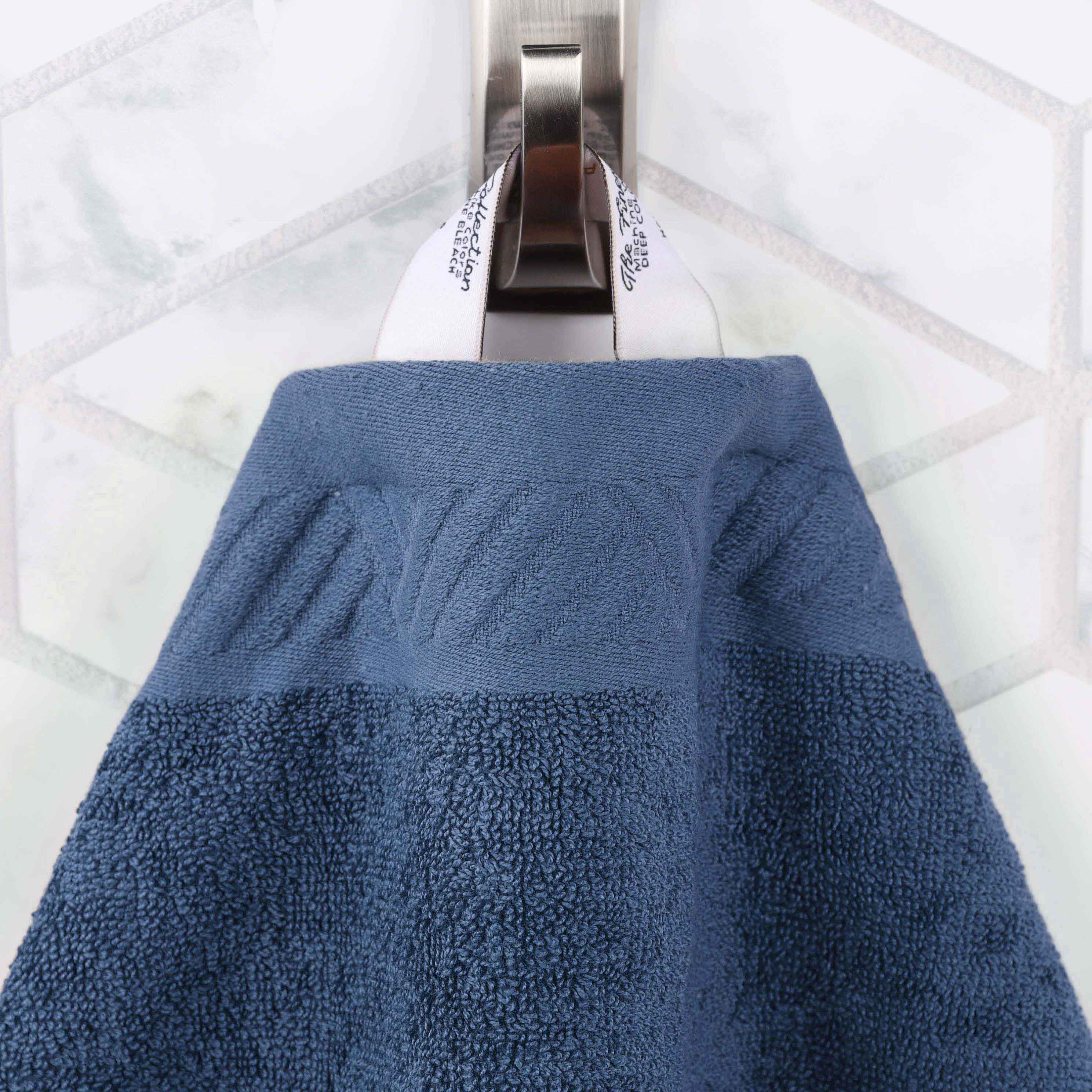 Egyptian Cotton Basketweave Towel Set 6 Piece - Egyptian Cotton Towel Set by Superior Brand