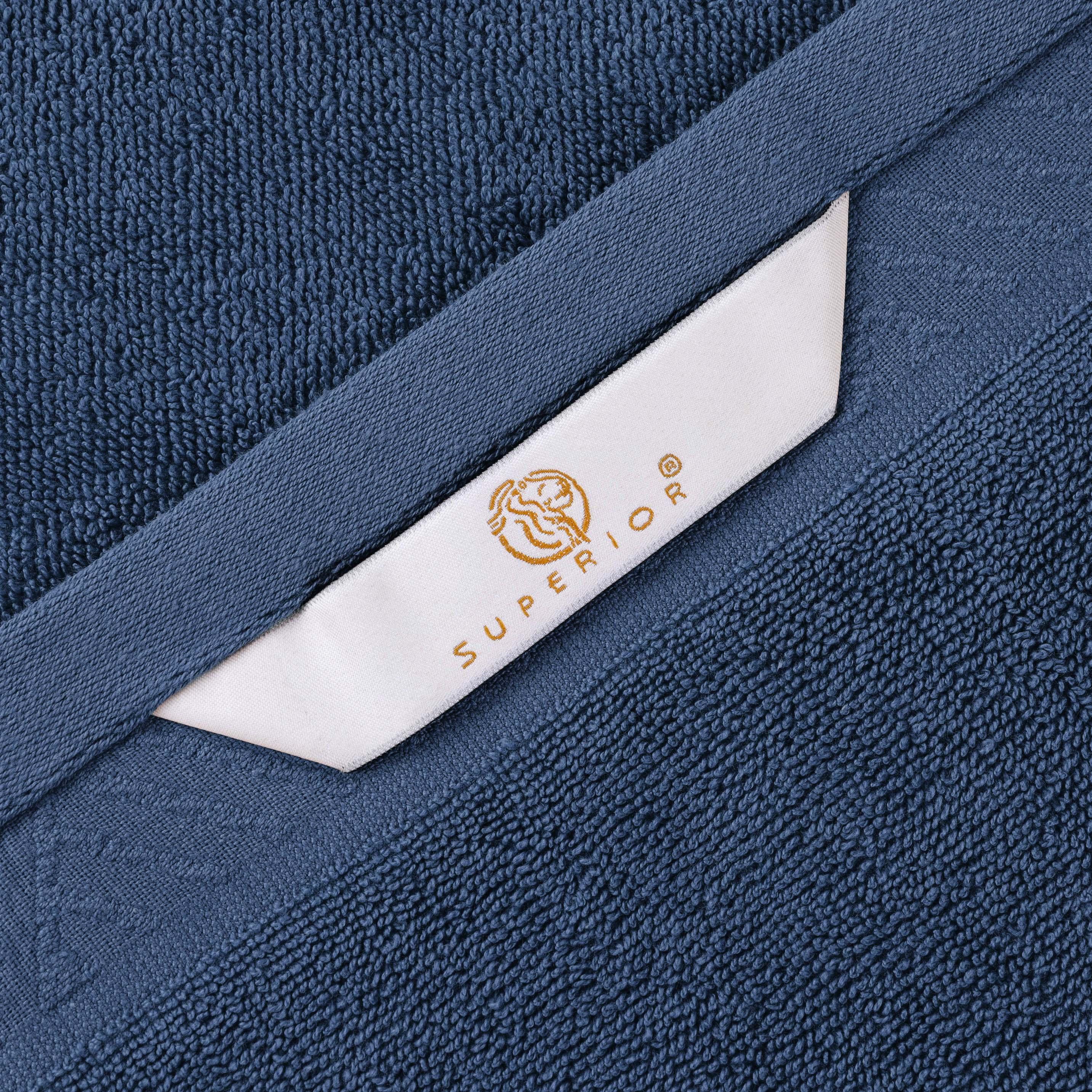 Egyptian Cotton Basketweave Solid Towel Set 3 Piece - Egyptian Cotton Towel Set by Superior Brand