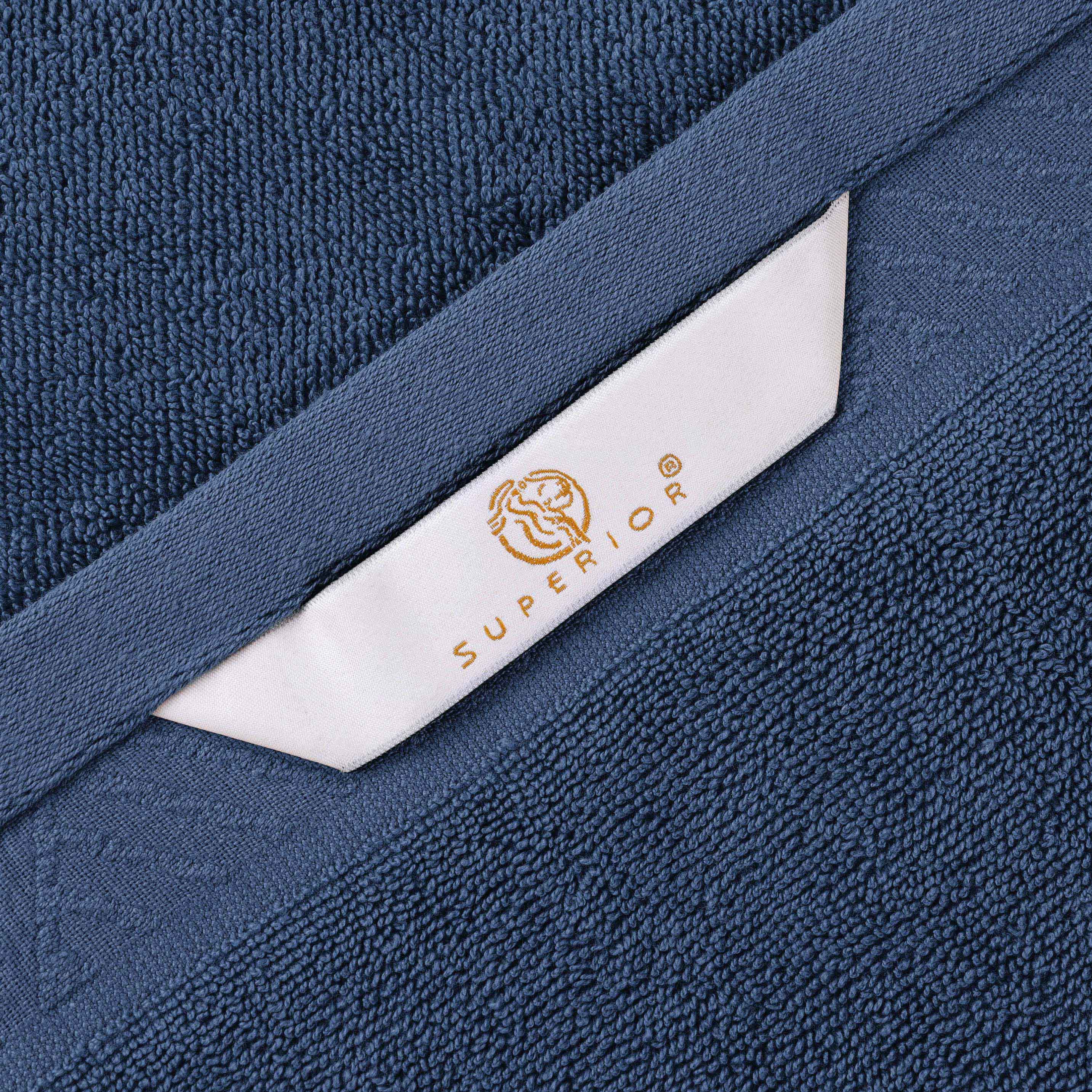 Egyptian Cotton Basketweave Towel Set 6 Piece - Egyptian Cotton Towel Set by Superior Brand