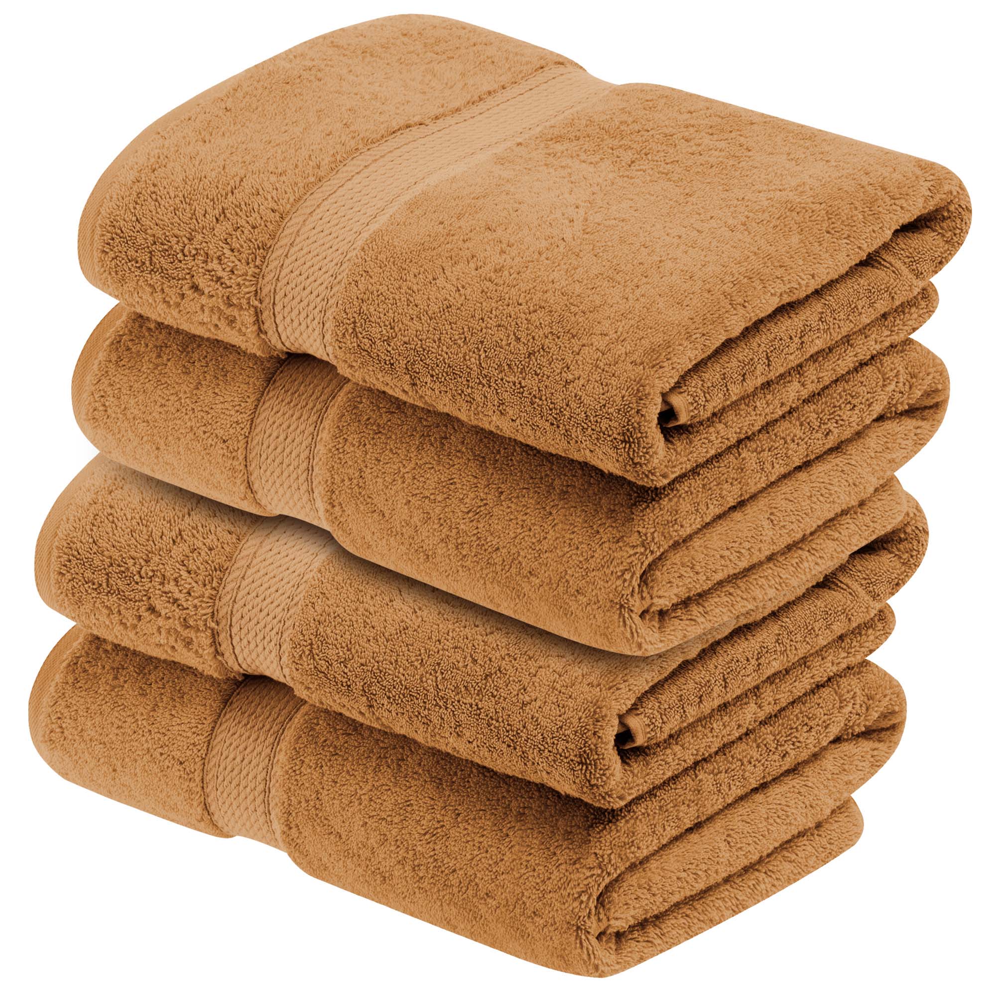 Egyptian Cotton Bath Towel Set 4-Piece - Madison - Egyptian Cotton Bath Towel by Superior Brand