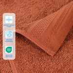 Cotton Waffle Border Towel Set 12-Piece - Honeycomb - Towel Set by Superior Brand