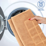 Nora Cotton Solid Absorbent Thick Checkered Washable Bath Mat Set of 2 - Bath Mats by Superior Brand