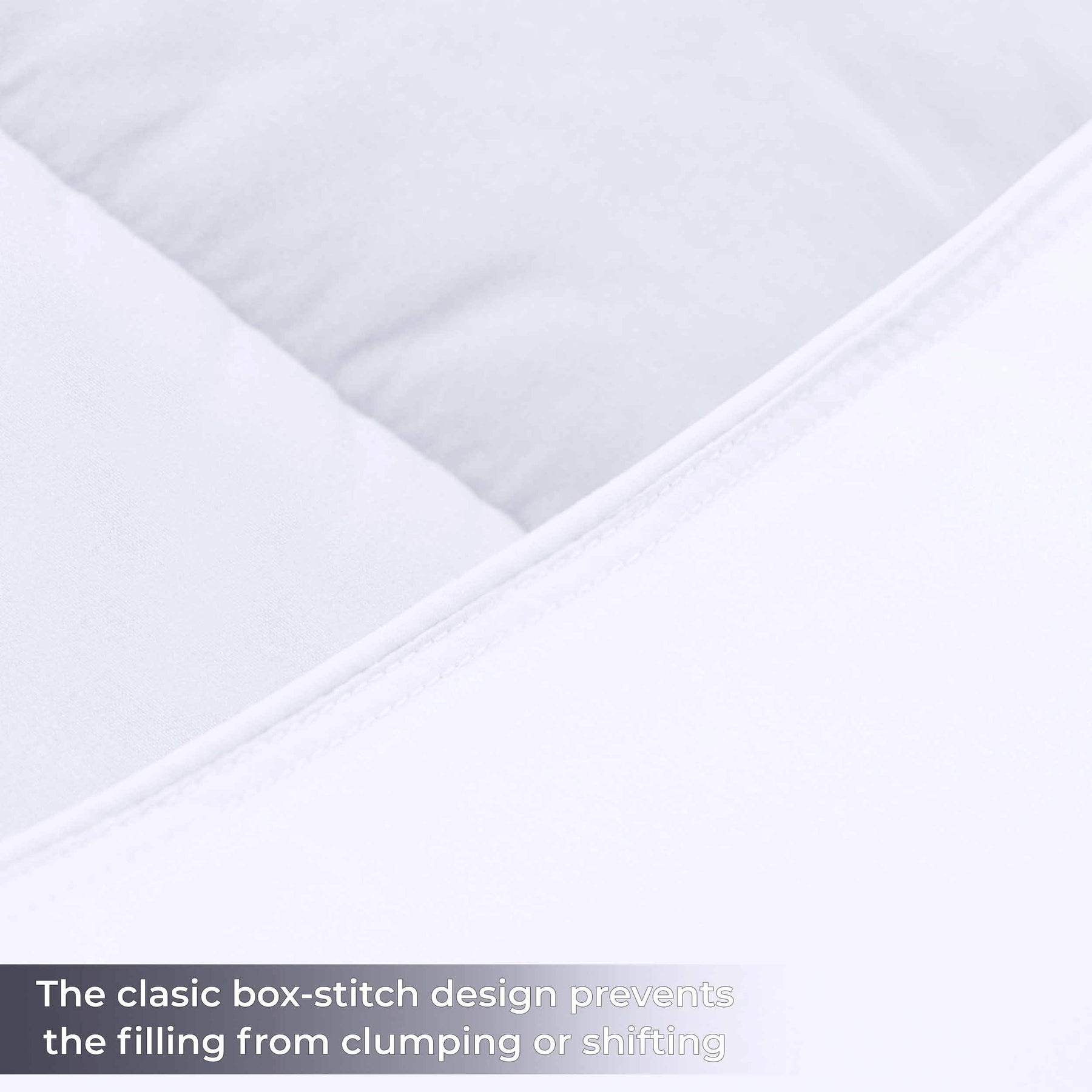 Brushed Microfiber Reversible Down Alternative Comforter - White