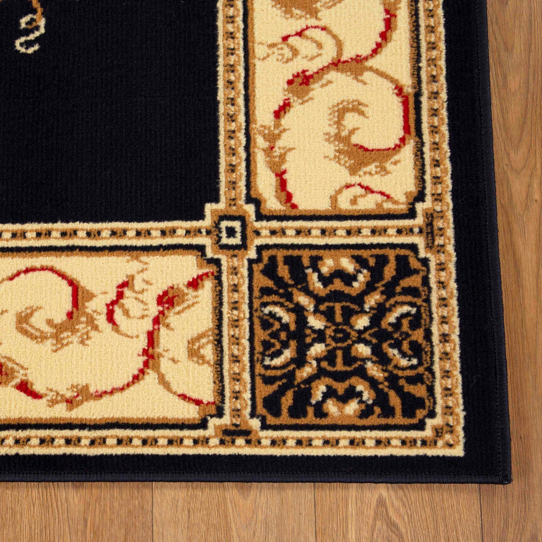 Superior Elegant Medallion Oriental Medallion Traditional Power-Loomed Indoor Area Rug
