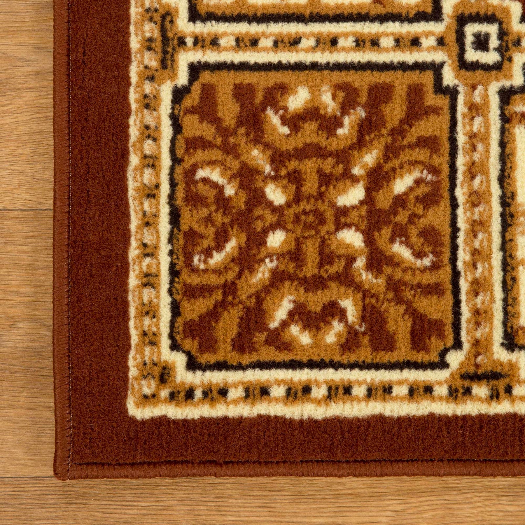 Superior Elegant Medallion Oriental Medallion Traditional Power-Loomed Indoor Area Rug