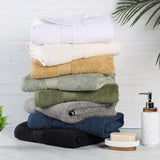 Oregon Organic Cotton Medium Weight Solid Hand Towel, Set of 6 - Hand Towel by Superior Brand