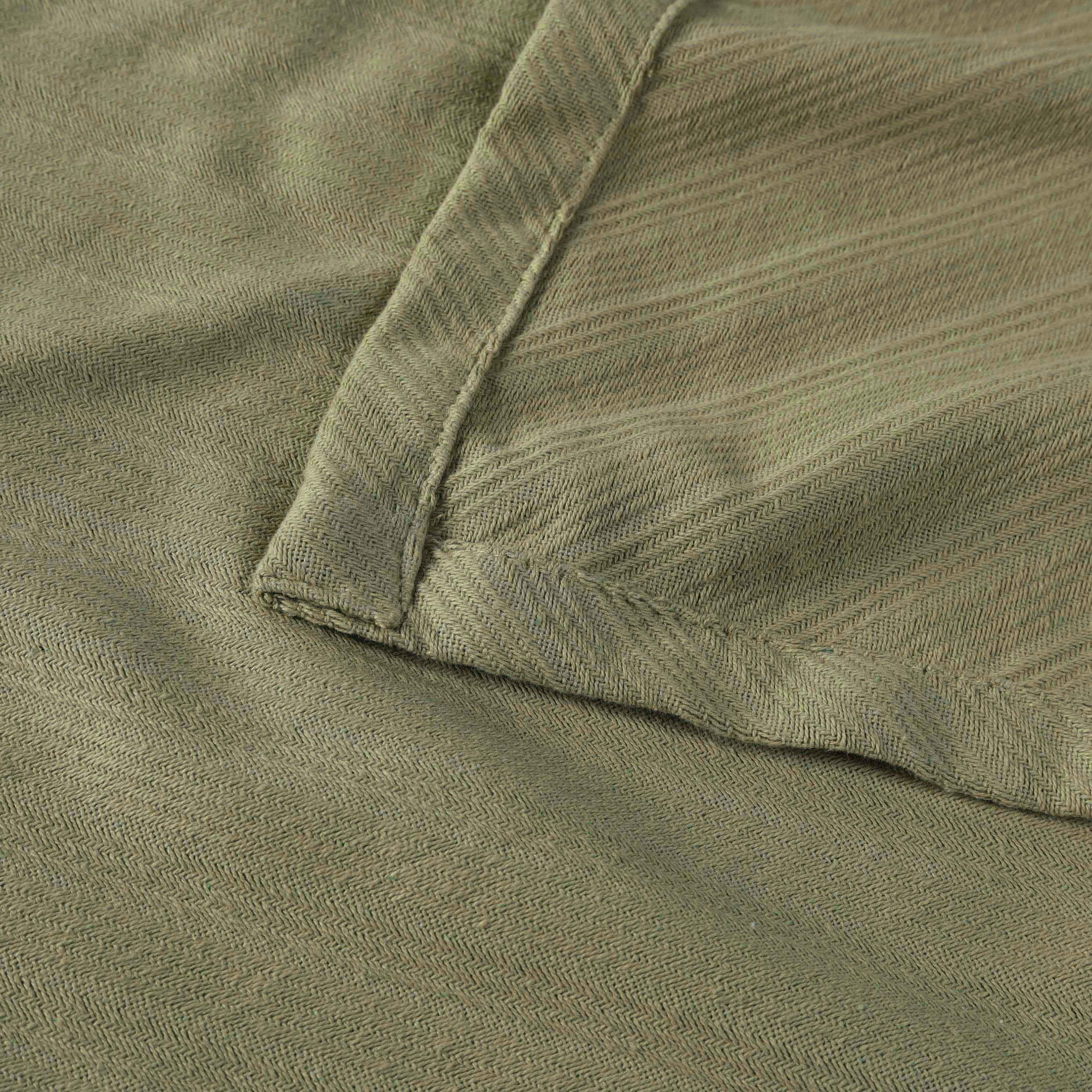 Milan Cotton Textured Jacquard Striped Lightweight Woven Blanket - Blanket by Superior Brand