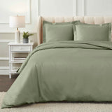1200 Thread Count Egyptian Cotton Solid Duvet Cover - Egyptian Cotton Duvet Cover Set by Superior Brand