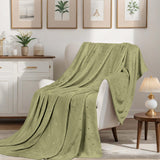 Fleece Plush Medium Weight Fluffy Soft Decorative Polka Dot Blanket - Blanket by Superior Brand