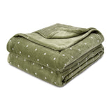 Fleece Plush Medium Weight Fluffy Soft Decorative Polka Dot Blanket - Blanket by Superior Brand