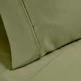 1200 Thread Count Cotton Rich Bed Sheet Set Solid Deep Pocket - Sheet Set by Superior Brand