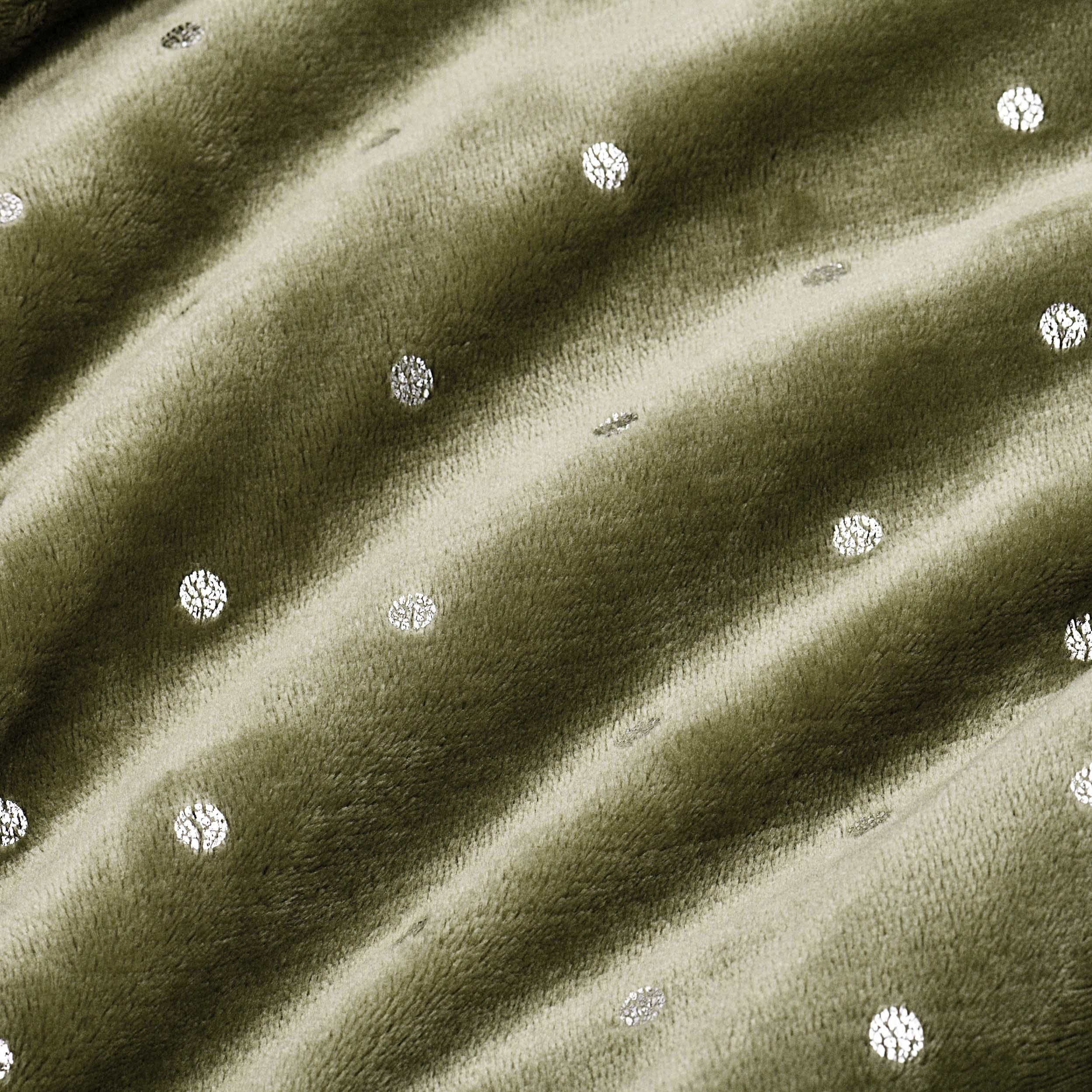 Fleece Plush Medium Weight Fluffy Soft Decorative Polka Dot Blanket - Blanket by Superior Brand