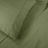 300 Thread Count 100% Cotton Sheet Set Percale Solid Deep Pocket - Sheet Set by Superior Brand