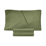 300 Thread Count 100% Cotton Sheet Set Percale Solid Deep Pocket - Sheet Set by Superior Brand