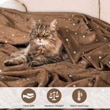 Fleece Plush Medium Weight Fluffy Soft Decorative Polka Dot Blanket - Blanket by Superior Brand