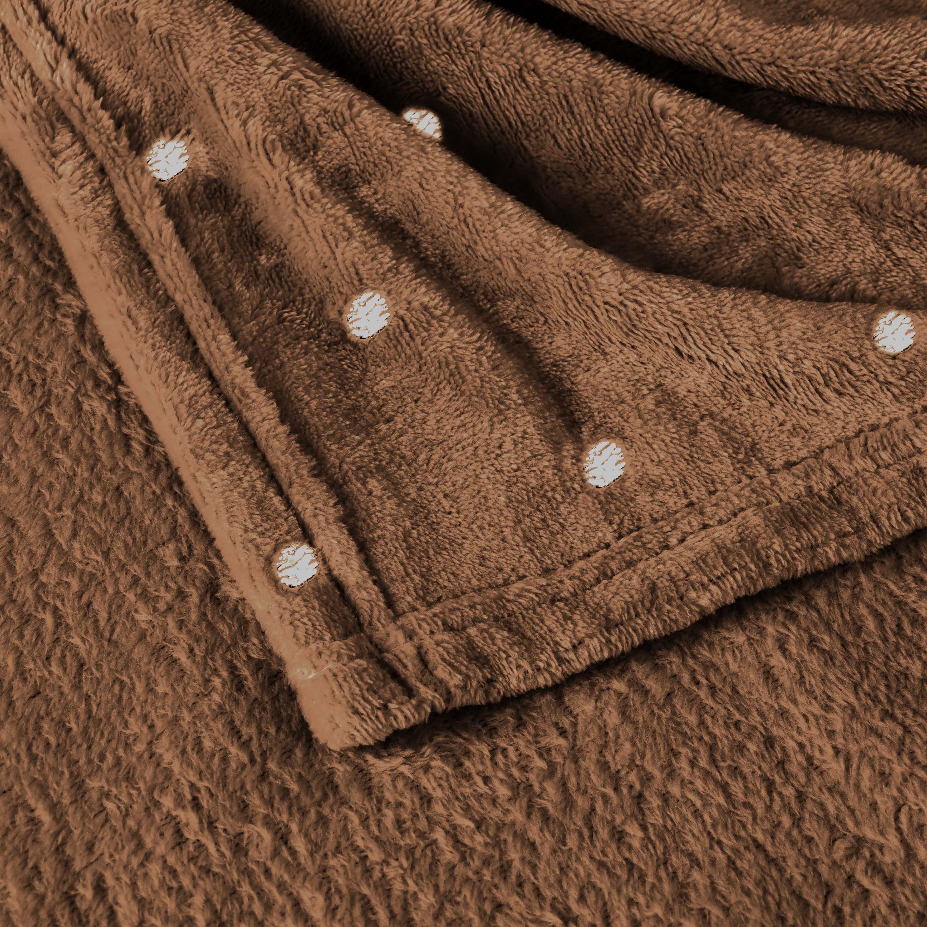 Fleece Plush Medium Weight Fluffy Soft Decorative Polka Dot Blanket - Blanket by Superior Brand