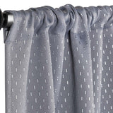 Modern Shimmer Washable Room Darkening Blackout Curtains, Set of 2 - Blackout Curtains by Superior Brand