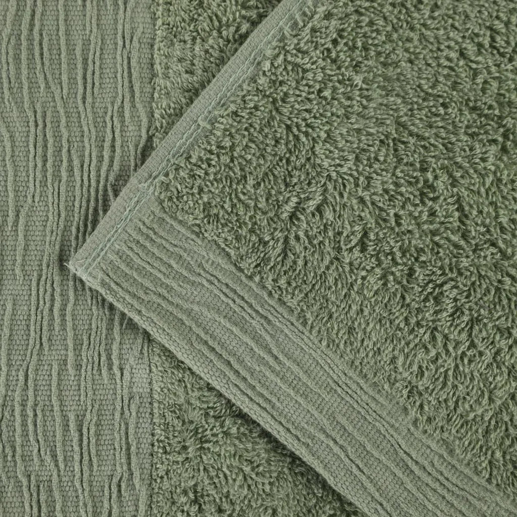 Rayon from Bamboo Eco-Friendly Fluffy Soft Solid 6 Piece Towel Set - Towel Set by Superior Brand