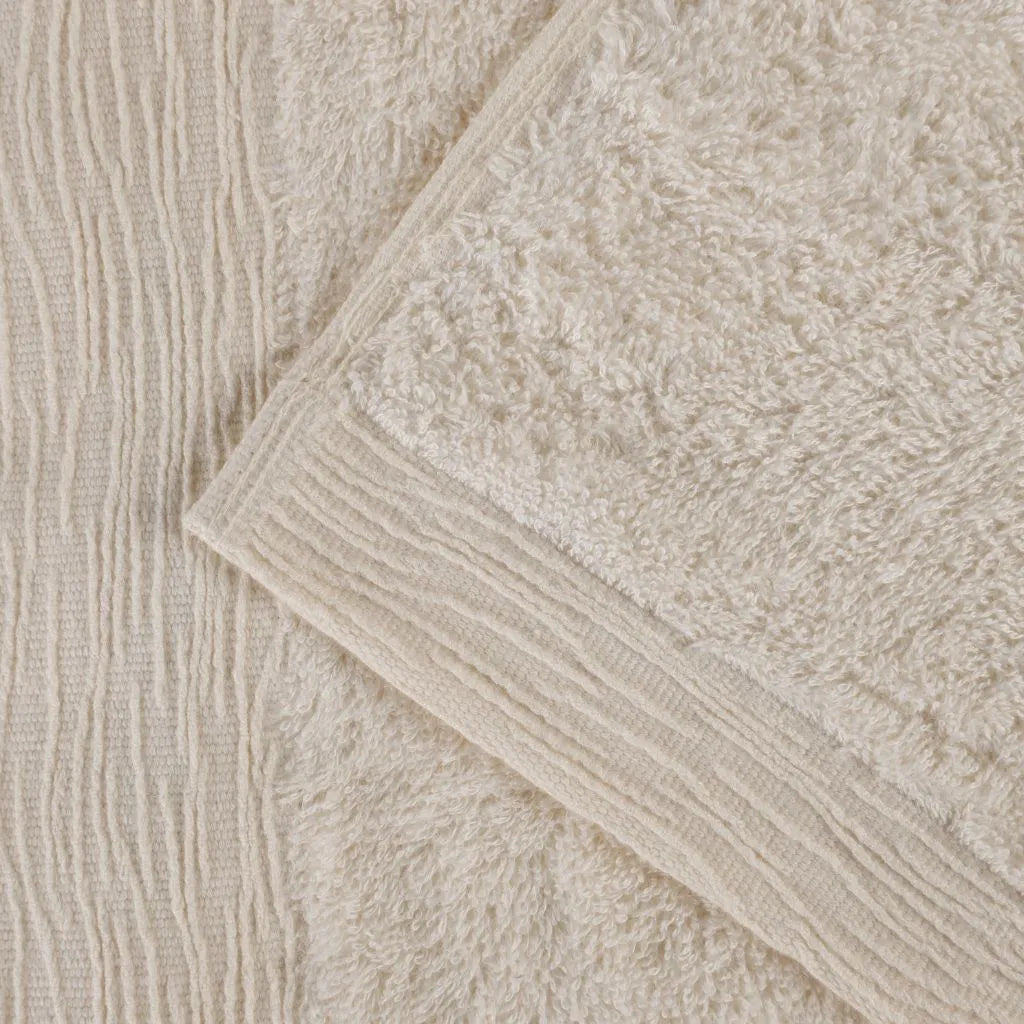 Rayon from Bamboo Eco-Friendly Fluffy Soft Solid 6 Piece Towel Set - Towel Set by Superior Brand