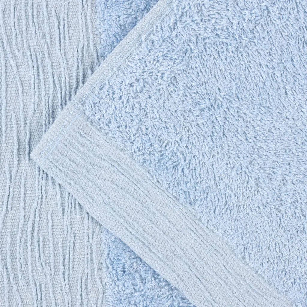 Rayon from Bamboo Eco-Friendly Fluffy Soft Solid 6 Piece Towel Set - Towel Set by Superior Brand