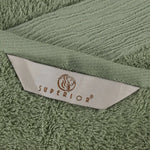 Rayon from Bamboo Eco-Friendly Fluffy Soft Solid 6 Piece Towel Set - Towel Set by Superior Brand