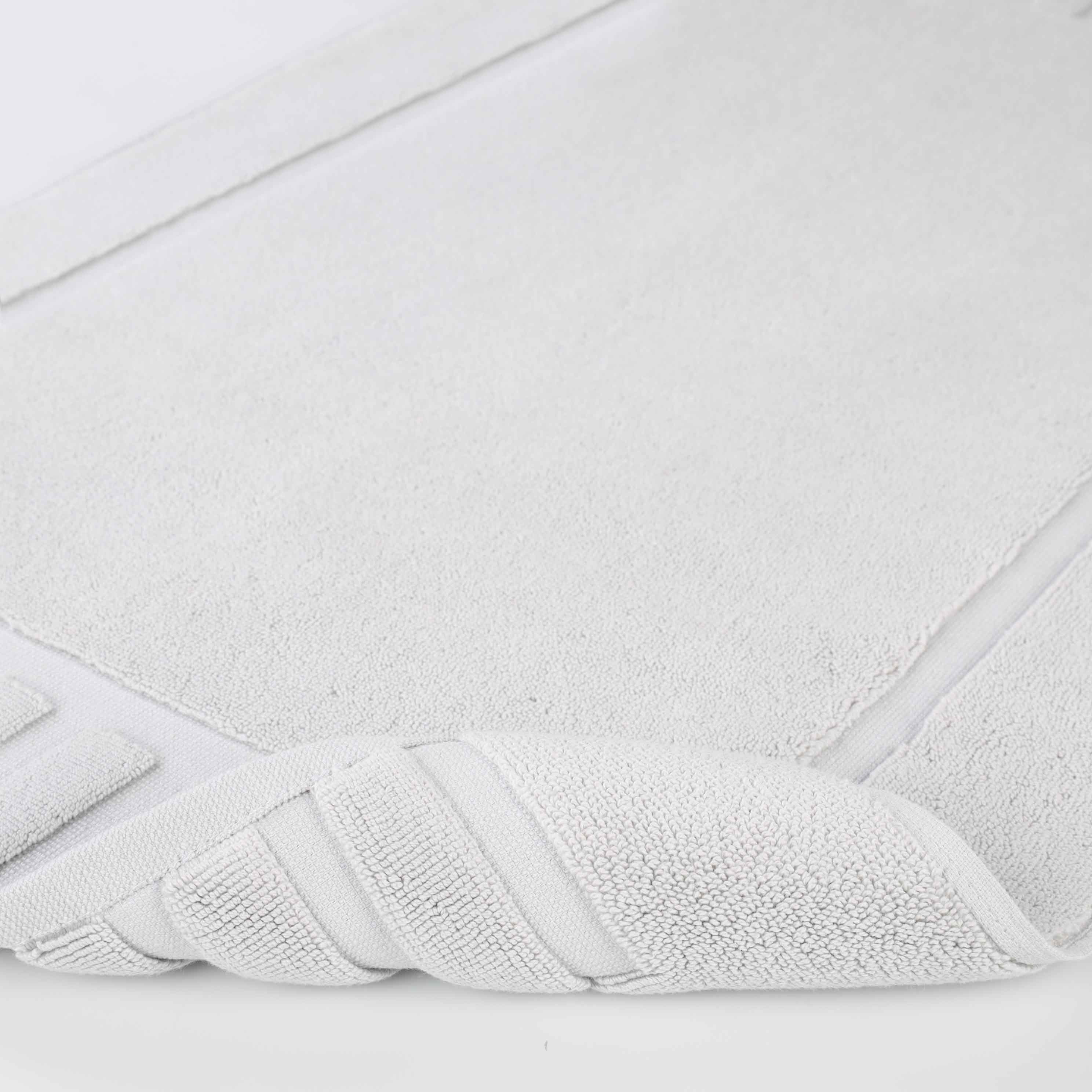 Leo Cotton Solid Modern Absorbent Heavy Washable Bath Mat Set of 2 - Bath Mats by Superior Brand