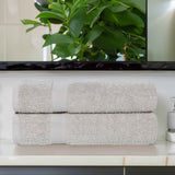 Cotton Eco-Friendly Bathroom Essentials 2 Piece Bath Sheet Set - Bath Sheets by Superior Brand