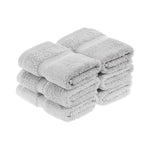 Egyptian Cotton Madison Face Towel Set of 6 - Egyptian Cotton Face Towel by Superior Brand