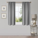Solid Machine Washable Room Darkening Blackout Curtains, Set of 2 - Blackout Curtains by Superior Brand