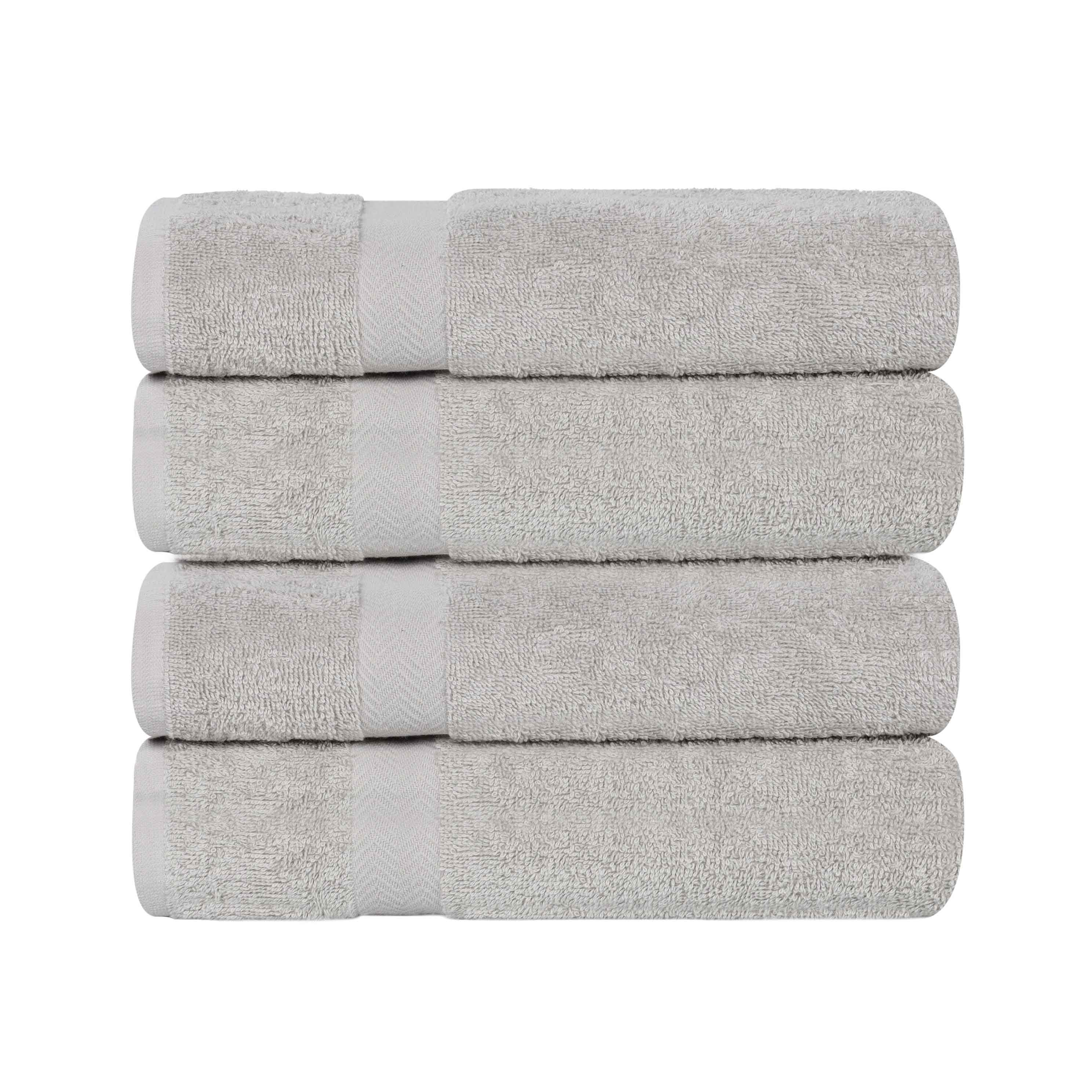 Cotton Highly Absorbent Eco-Friendly Quick Dry Bath Towel Set of 4 - Bath Towel by Superior Brand