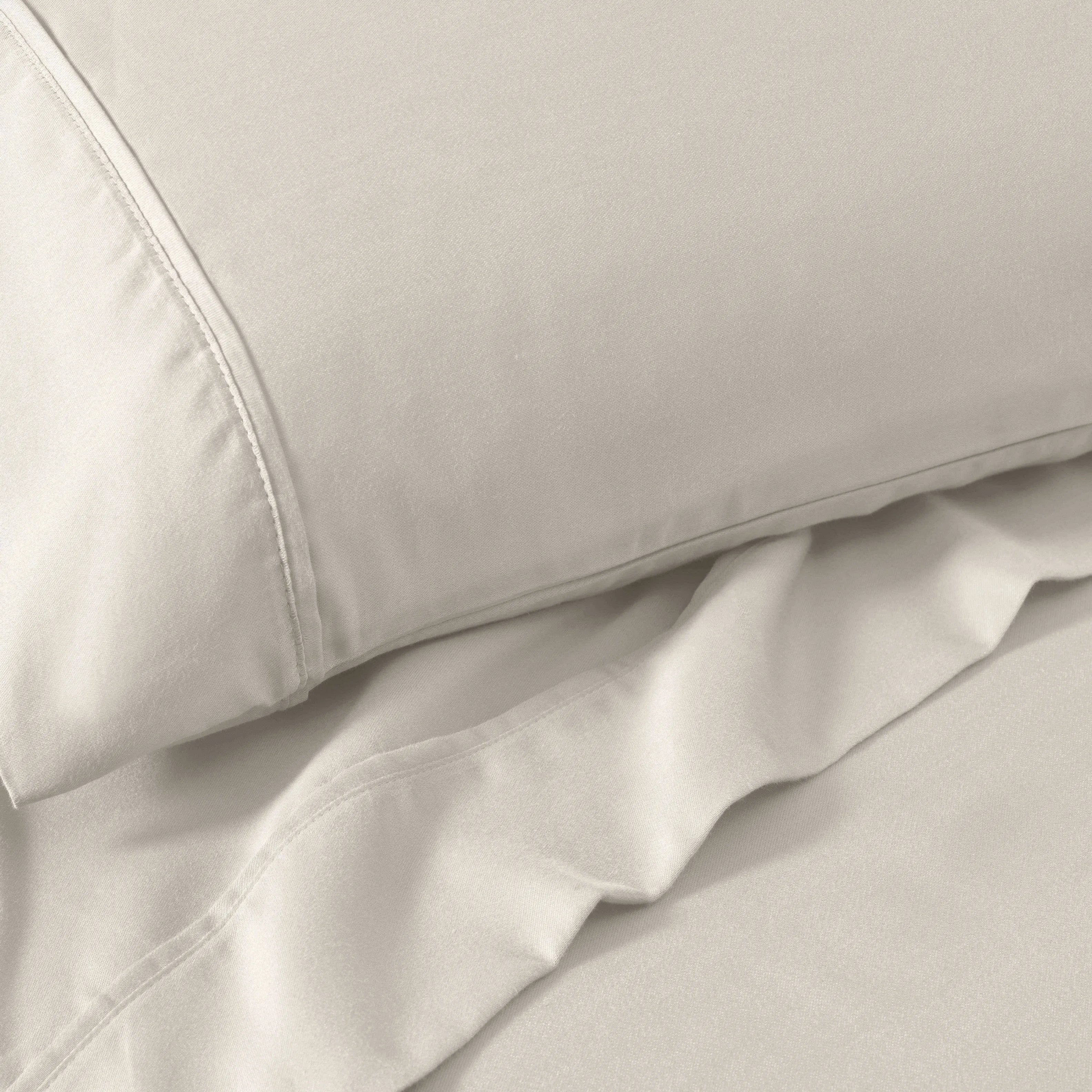 1200 Thread Count Cotton Rich Bed Sheet Set Solid Deep Pocket - Sheet Set by Superior Brand