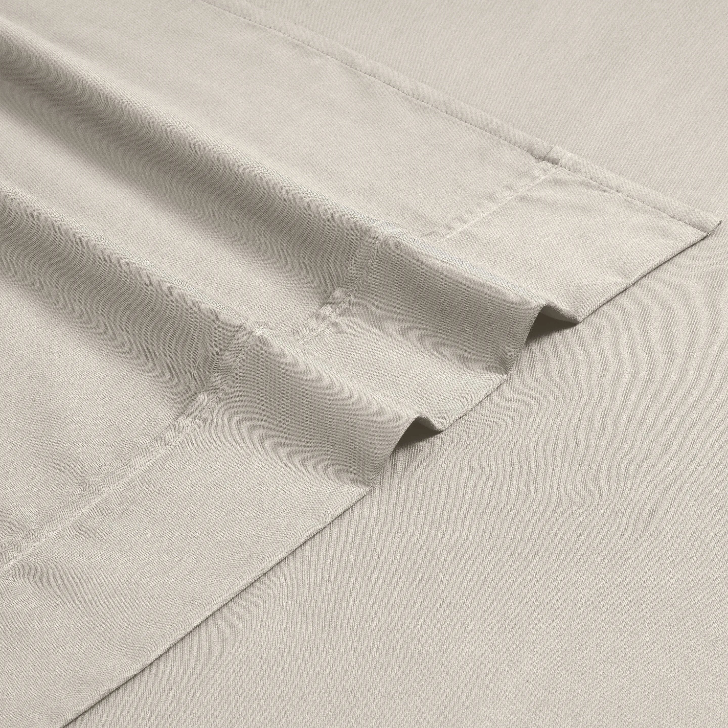1200 Thread Count Cotton Rich Bed Sheet Set Solid Deep Pocket - Sheet Set by Superior Brand