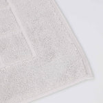 Nora Cotton Solid Absorbent Thick Checkered Washable Bath Mat Set of 2 - Bath Mats by Superior Brand