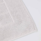 Nora Cotton Solid Absorbent Thick Checkered Washable Bath Mat Set of 2 - Bath Mats by Superior Brand