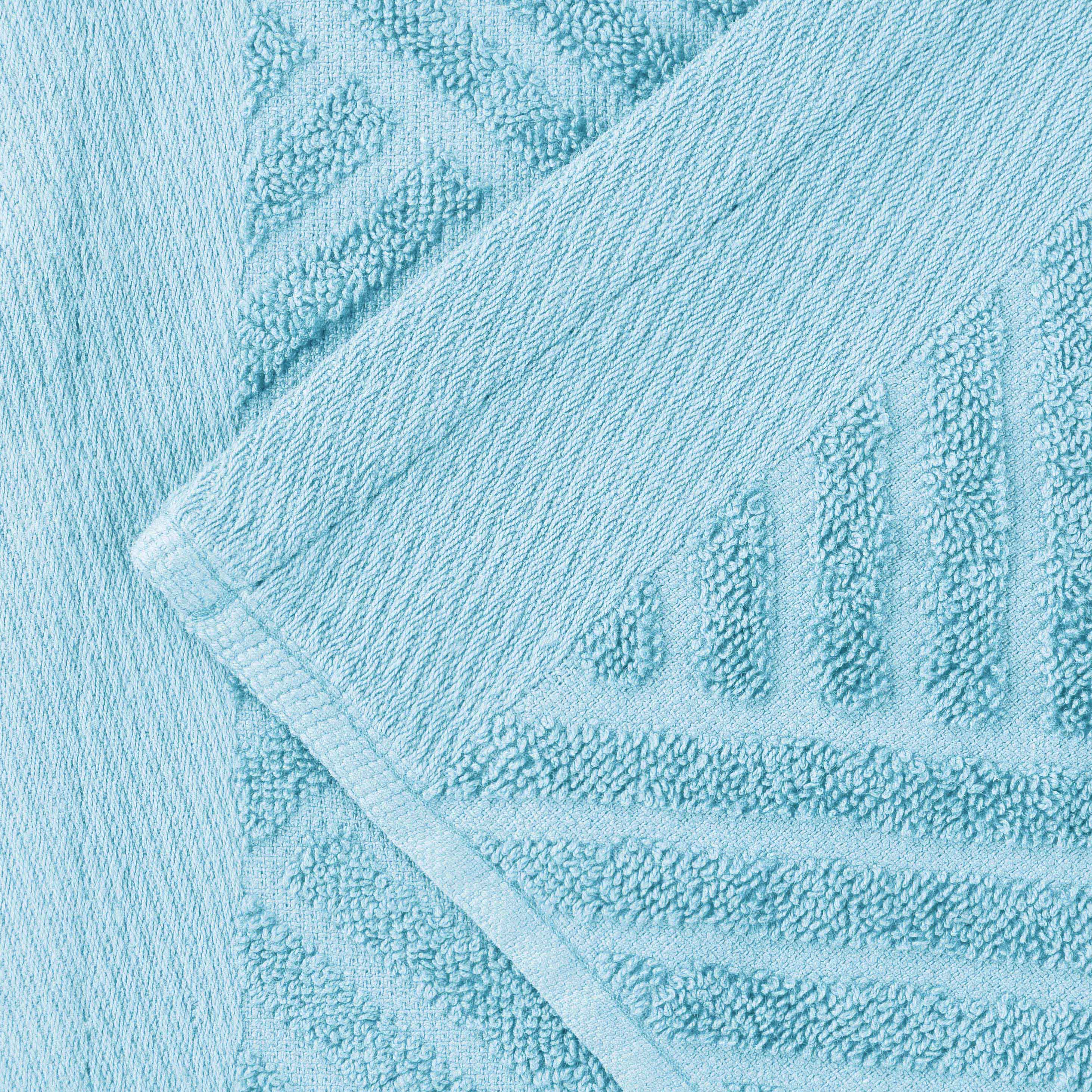 Egyptian Cotton Basketweave Towel Set 6 Piece - Egyptian Cotton Towel Set by Superior Brand