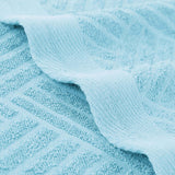 Egyptian Cotton Basketweave Towel Set 6 Piece - Egyptian Cotton Towel Set by Superior Brand