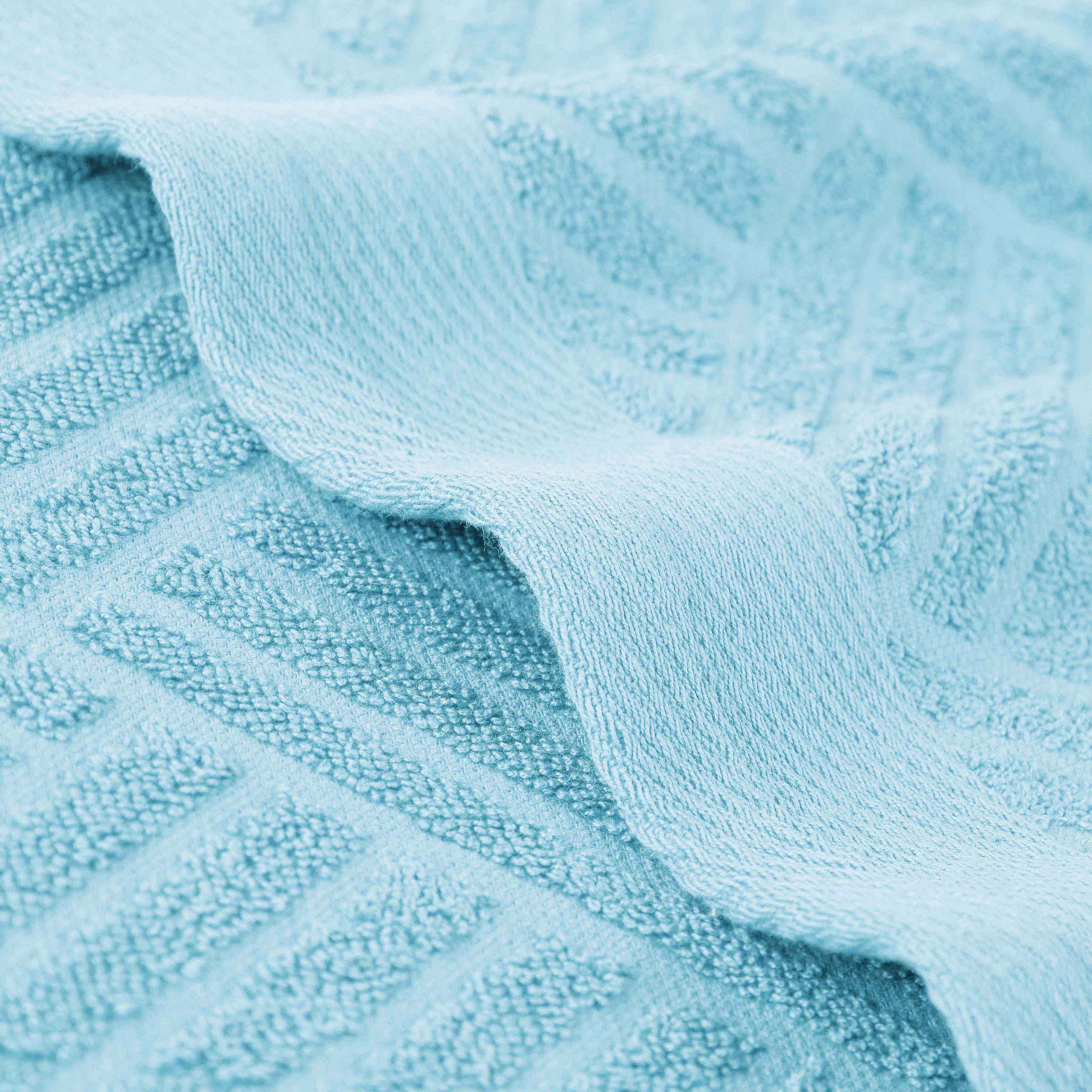 Egyptian Cotton Basketweave Towel Set 6 Piece - Egyptian Cotton Towel Set by Superior Brand