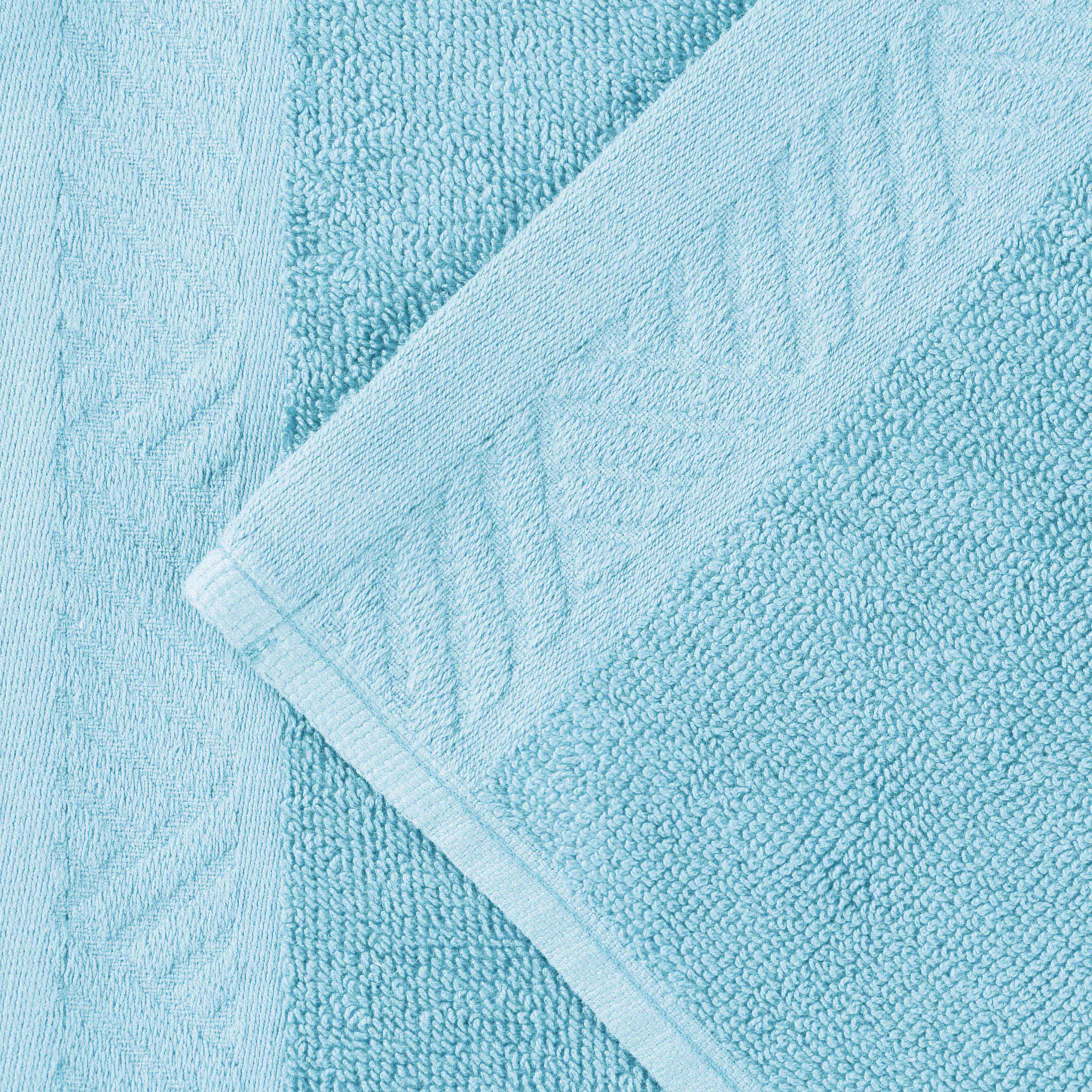 Egyptian Cotton Basketweave Towel Set 6 Piece - Egyptian Cotton Towel Set by Superior Brand