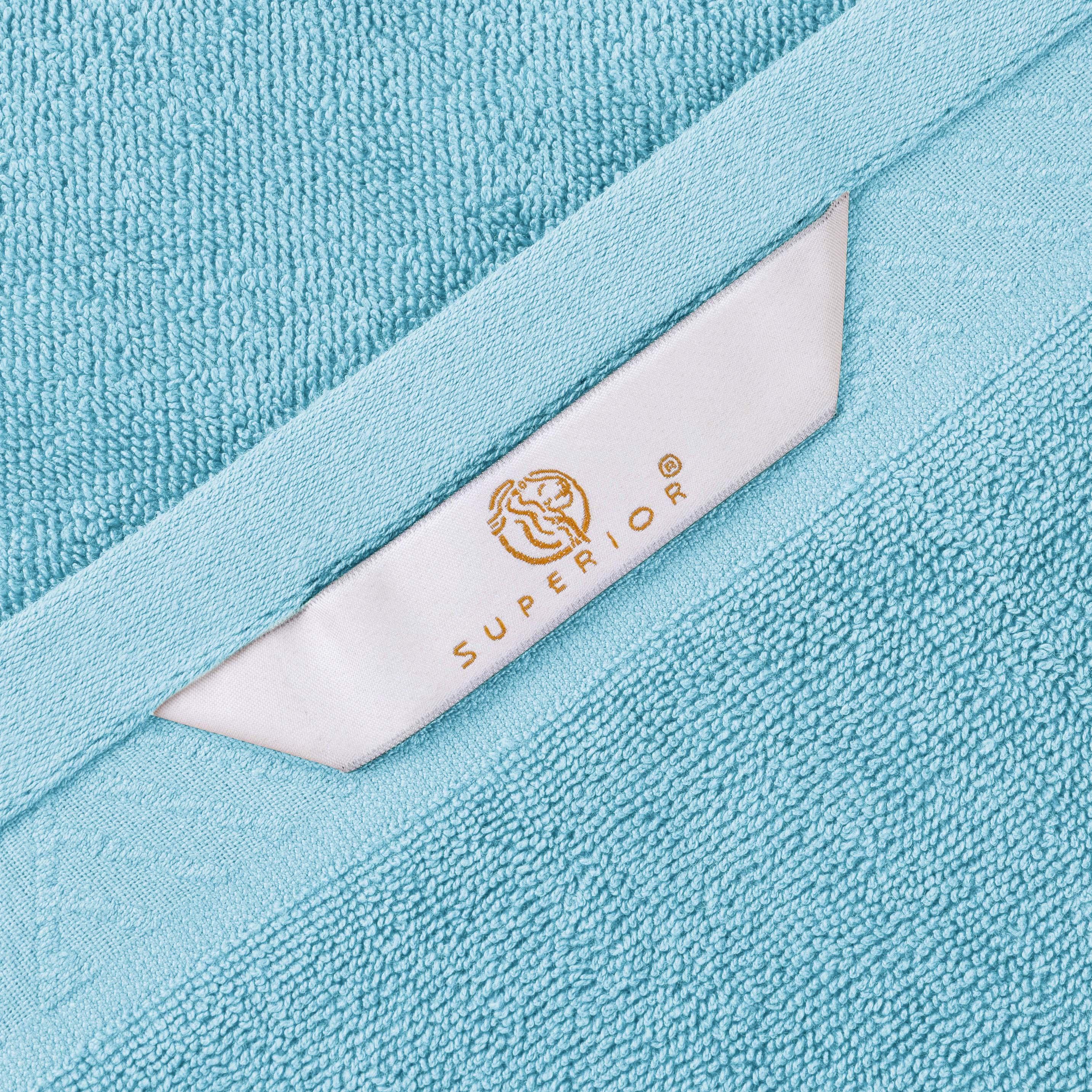 Egyptian Cotton Basketweave Solid Towel Set 3 Piece - Egyptian Cotton Towel Set by Superior Brand