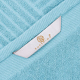 Egyptian Cotton Basketweave Towel Set 6 Piece - Egyptian Cotton Towel Set by Superior Brand