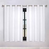 Modern Shimmer Washable Room Darkening Blackout Curtains, Set of 2 - Blackout Curtains by Superior Brand