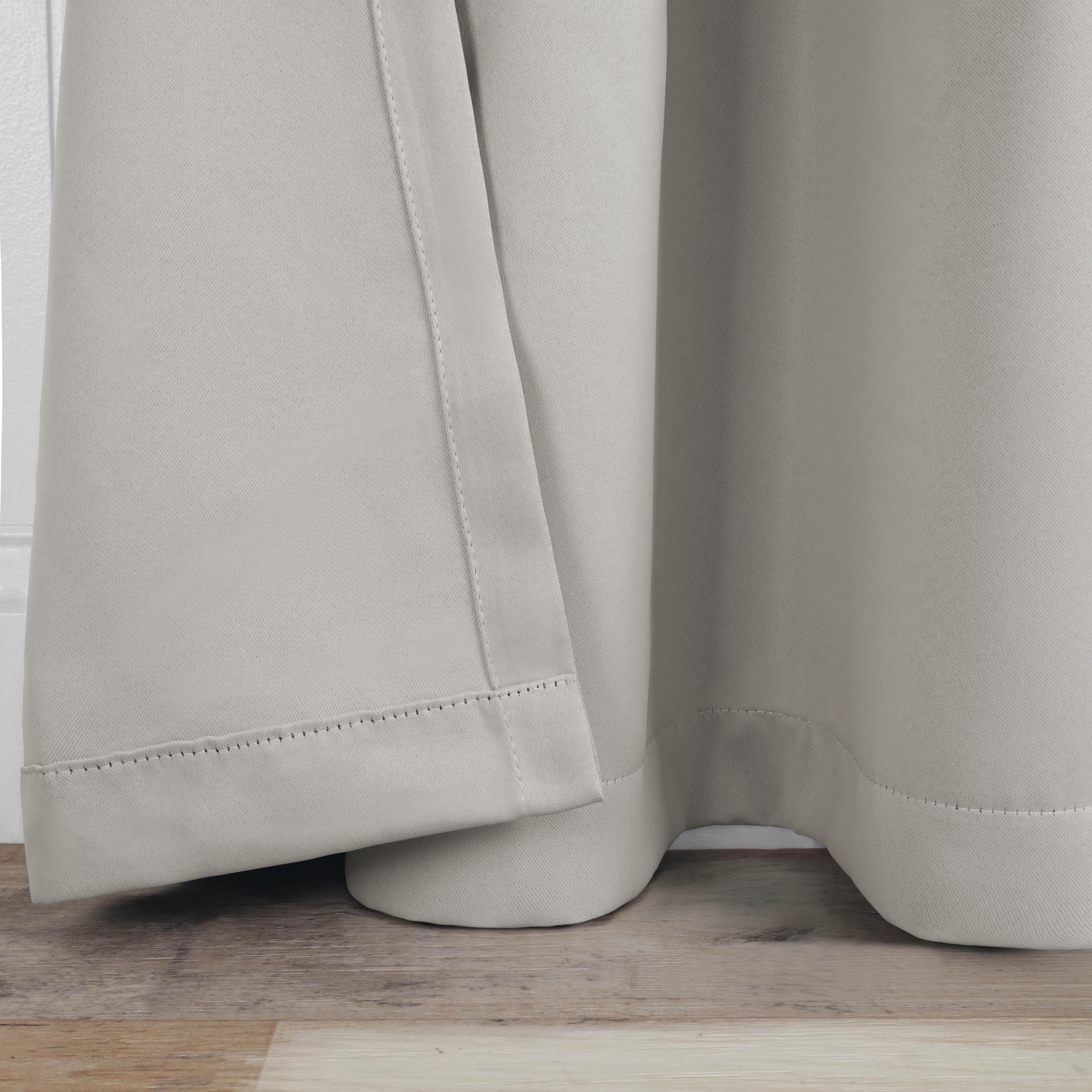 Solid Machine Washable Room Darkening Blackout Curtains, Set of 2 - Blackout Curtains by Superior Brand