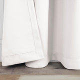 Solid Machine Washable Room Darkening Blackout Curtains, Set of 2 - Blackout Curtains by Superior Brand