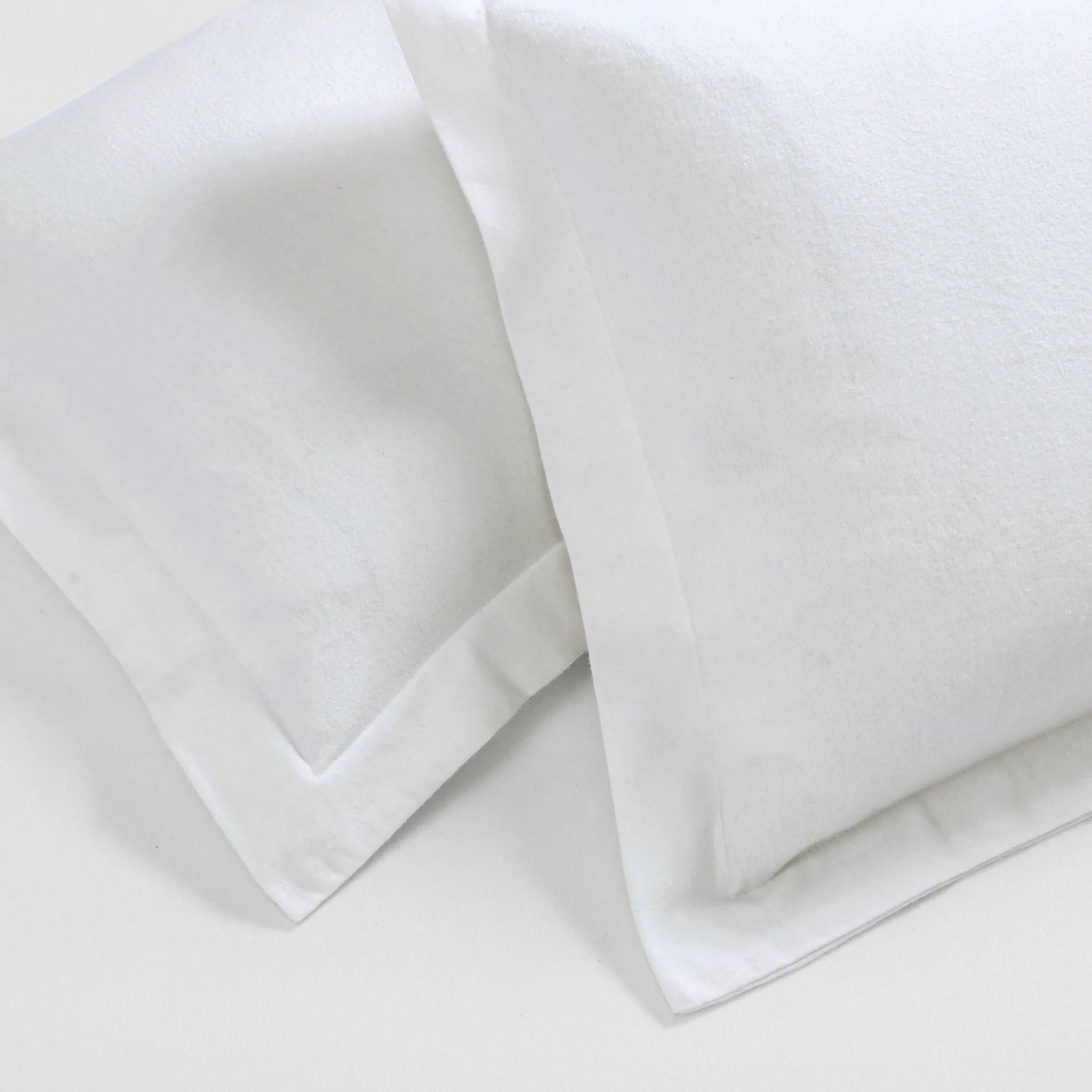 Flannel Cotton Modern Solid Fuzzy Duvet Cover Set With Pillow Shams - Duvet Cover Set by Superior Brand