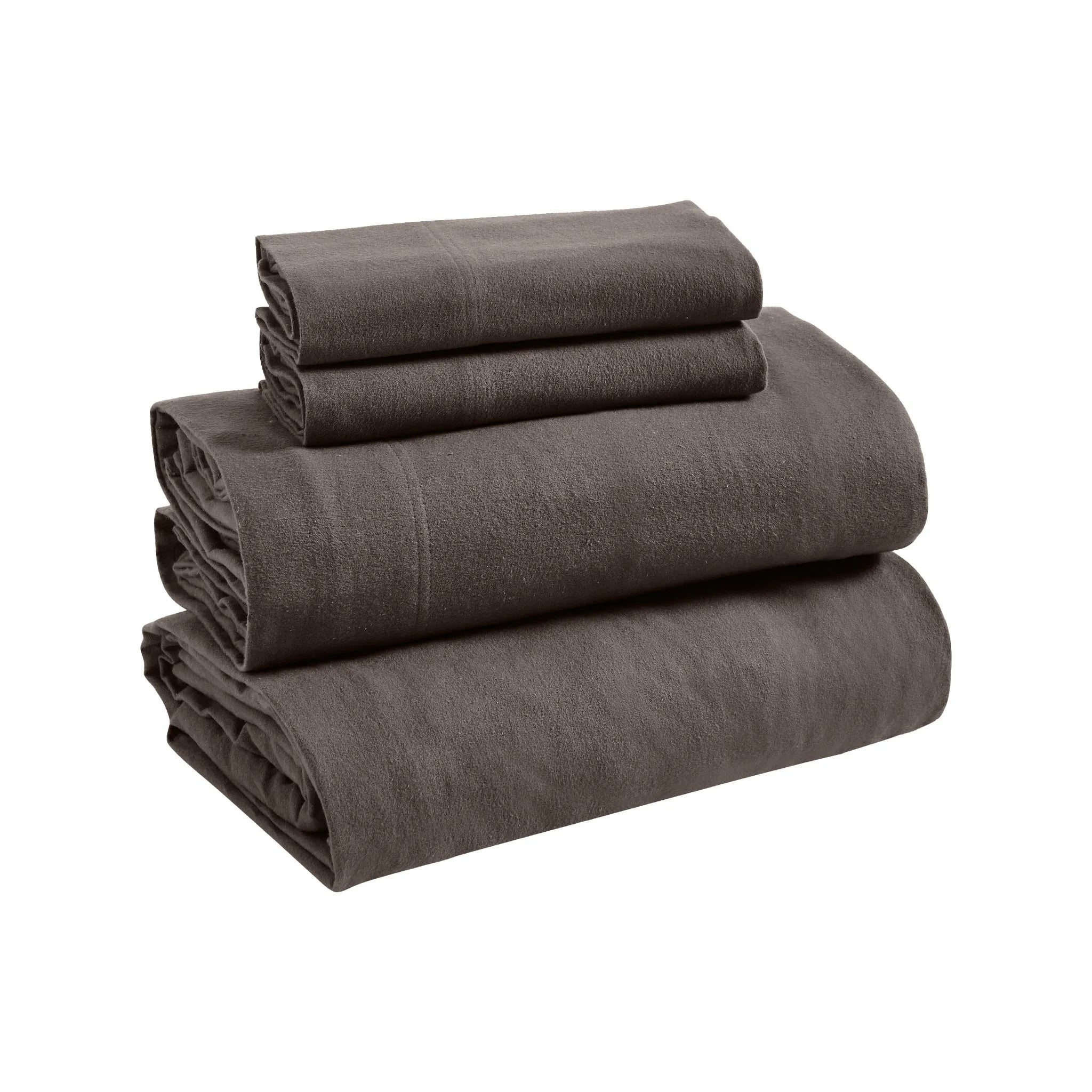100% Cotton Flannel Solid Deep Pocket Bed Sheet Set - Sheet Set by Superior Brand