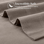 100% Cotton Flannel Sheets Set - Solid Deep Pocket Bed Sheet Set - Sheet Set by Superior Brand