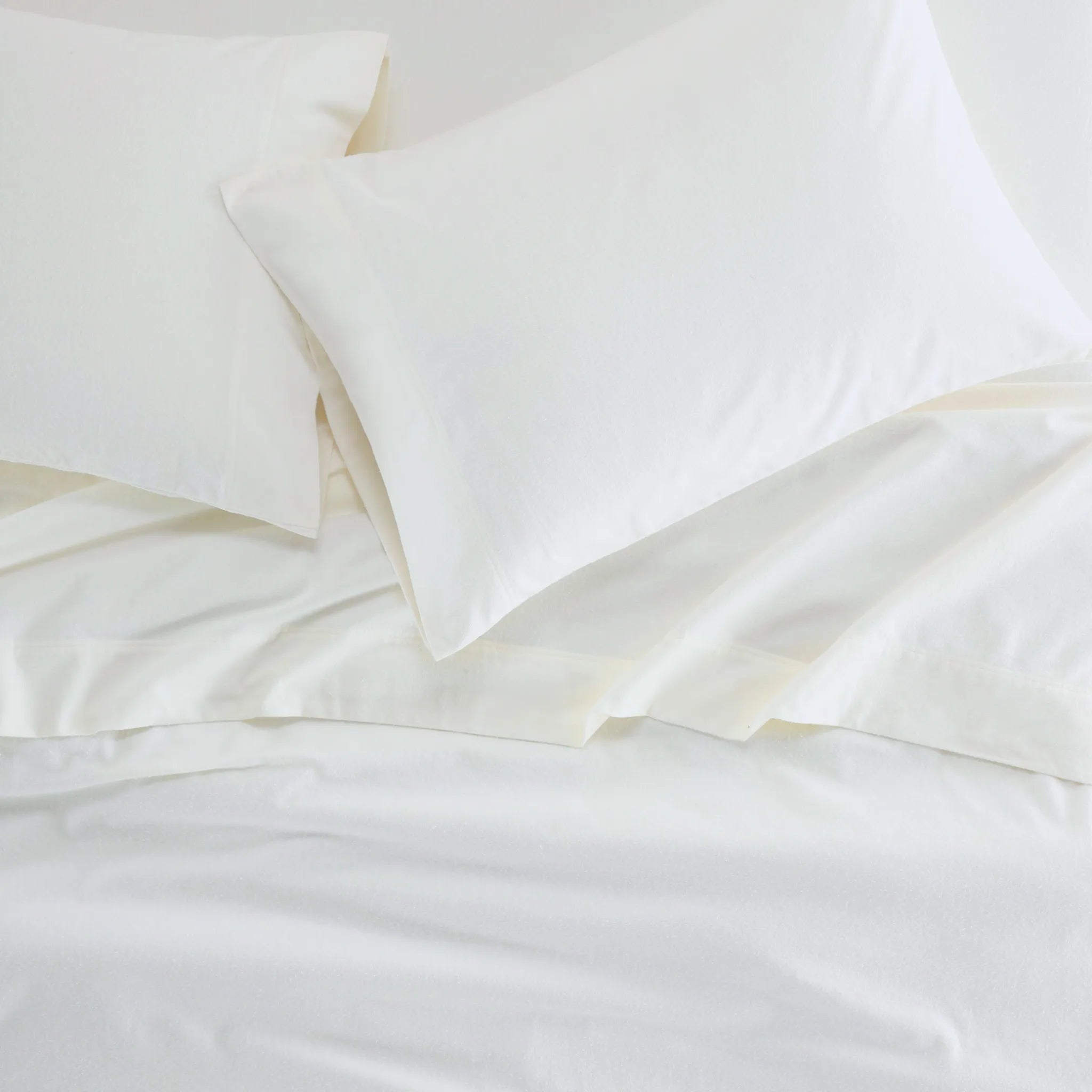 100% Cotton Flannel Solid Deep Pocket Bed Sheet Set - Sheet Set by Superior Brand